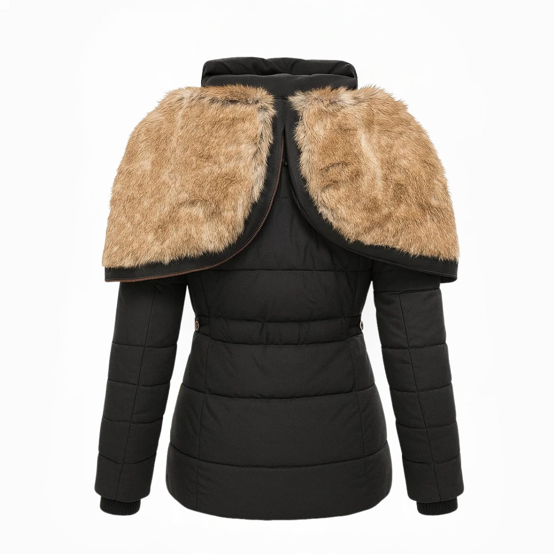 Forêt d'Hiver | Manteau d'hiver avec doublure en fourrure