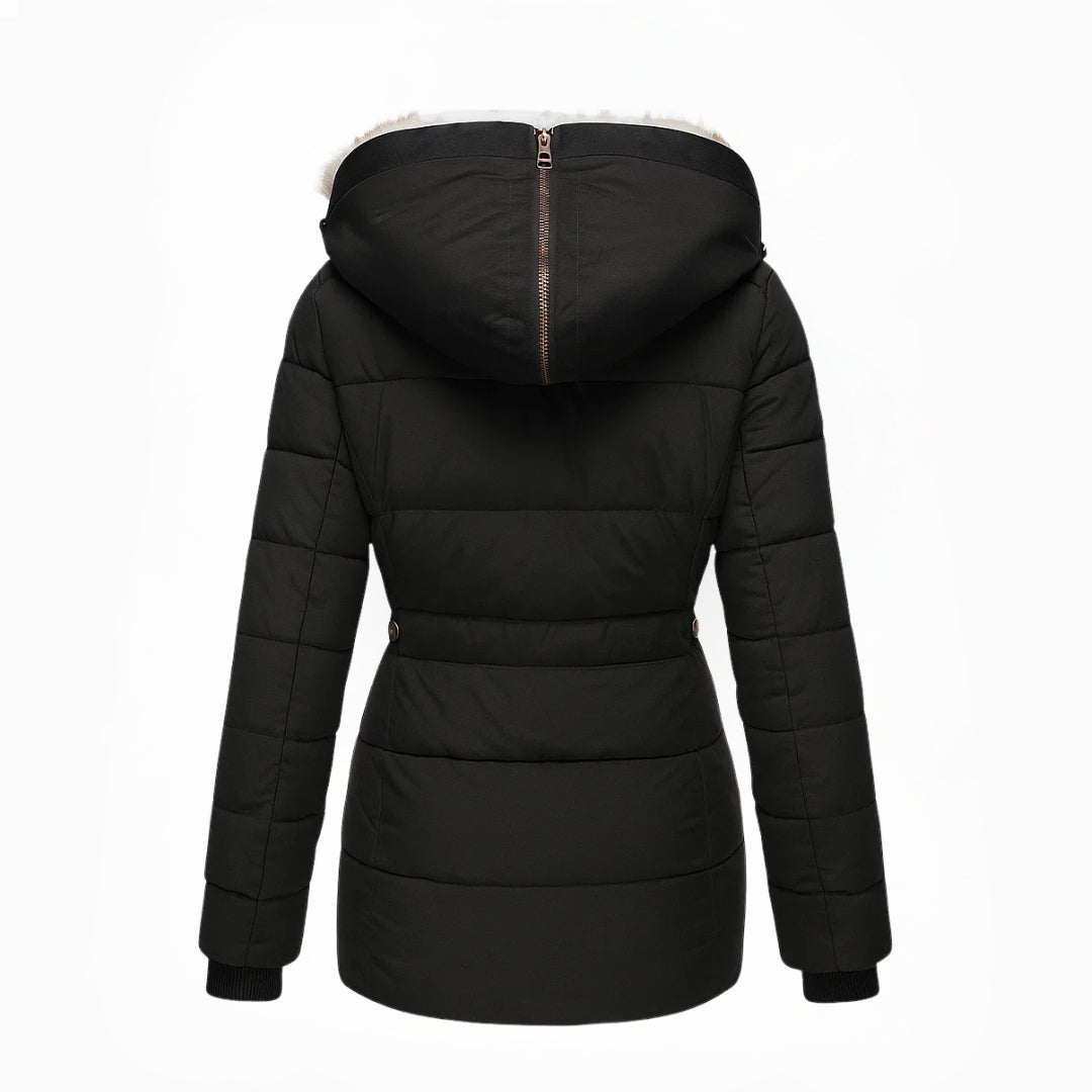 Forêt d'Hiver | Manteau d'hiver avec doublure en fourrure