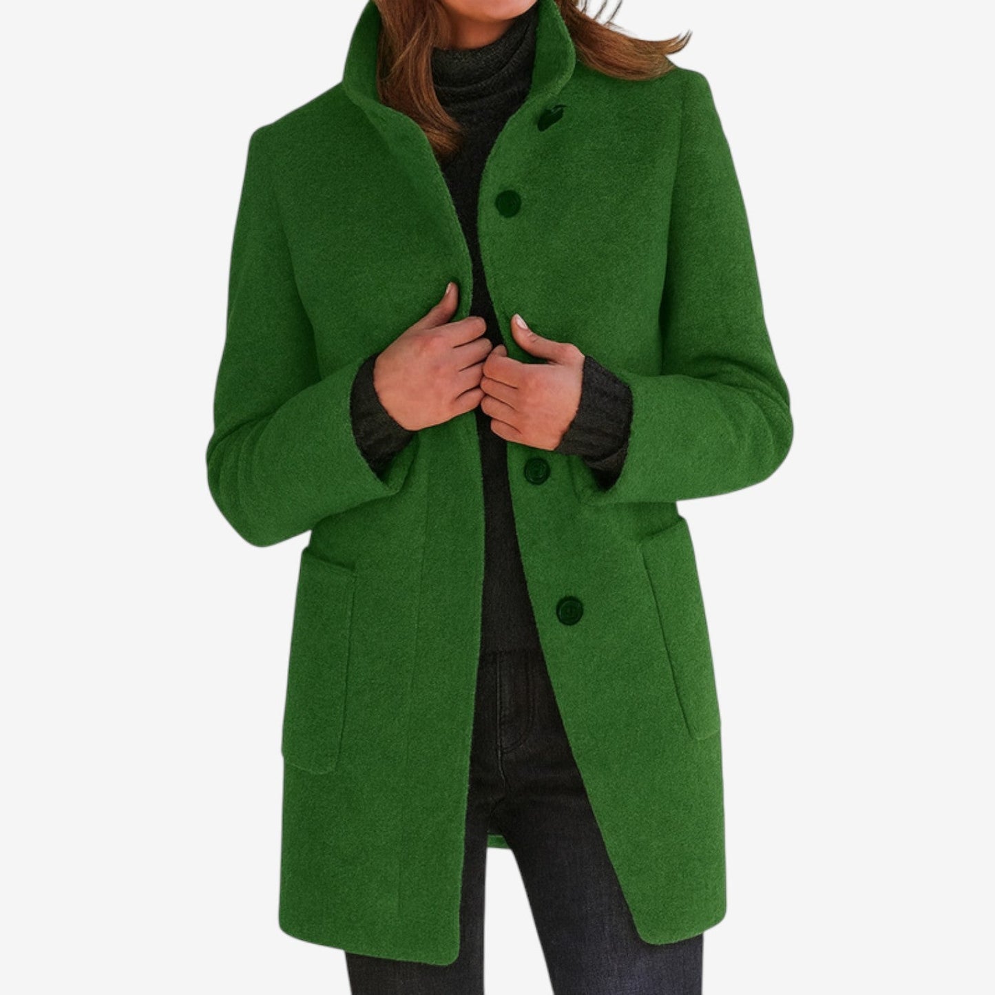 Mélorine™ Manteau Classique en Mélange