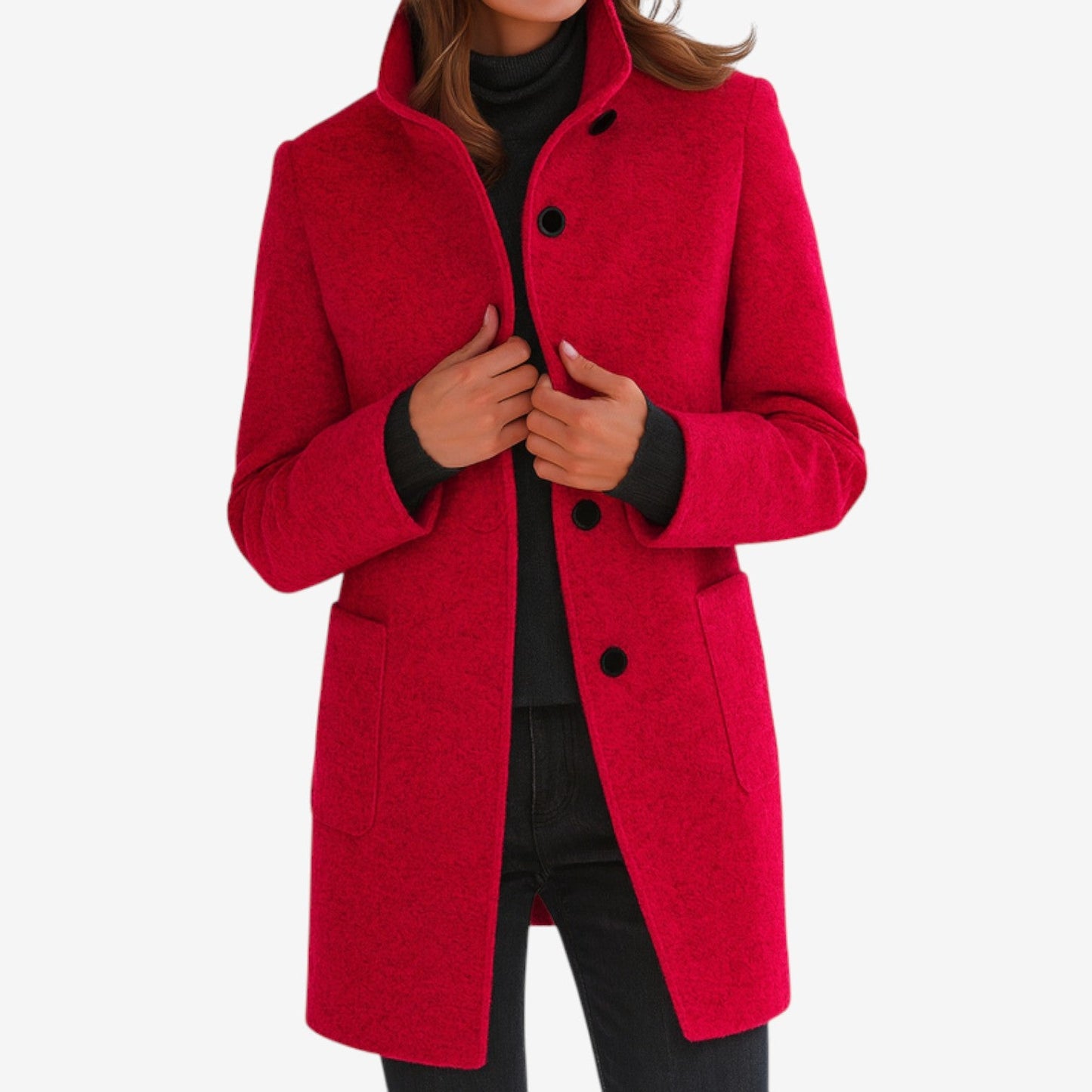Mélorine™ Manteau Classique en Mélange