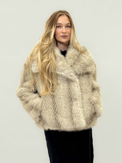Veste en fausse fourrure premium - Pologne