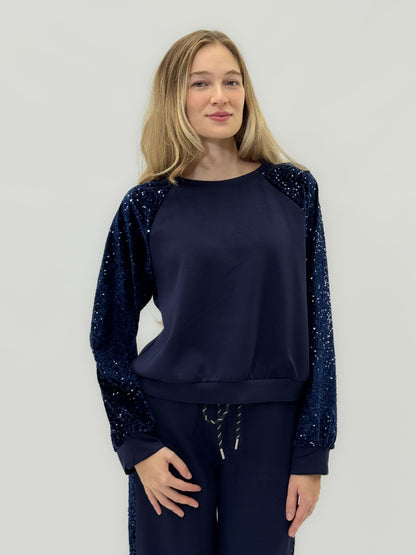 Complet avec des inserts de sequins