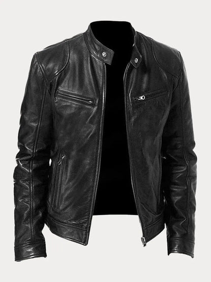 Veste en cuir