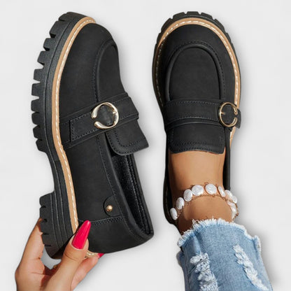 Lora™ | Mocassins Décontractés à Bout Rond
