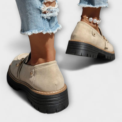 Lora™ | Mocassins Décontractés à Bout Rond