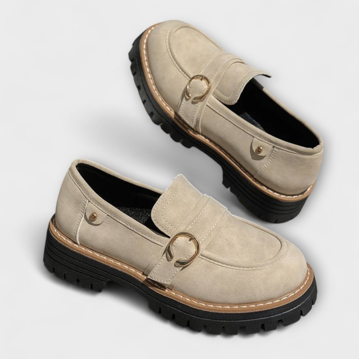 Lora™ | Mocassins Décontractés à Bout Rond
