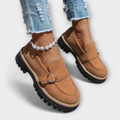 Lora™ | Mocassins Décontractés à Bout Rond