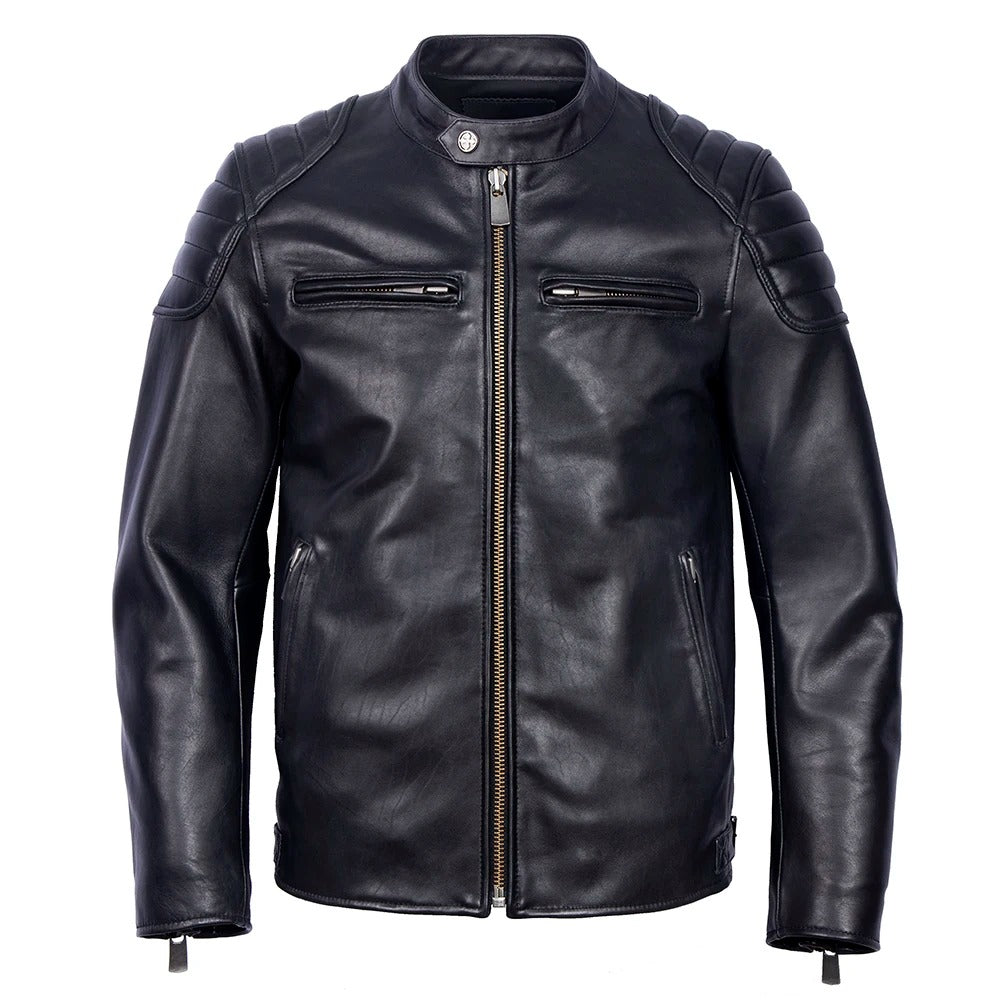 Veste en cuir vintage
