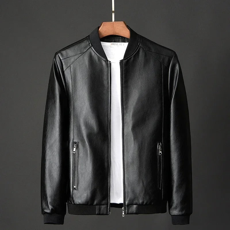 Veste en cuir pour motard
