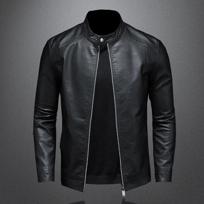 Veste en cuir classique