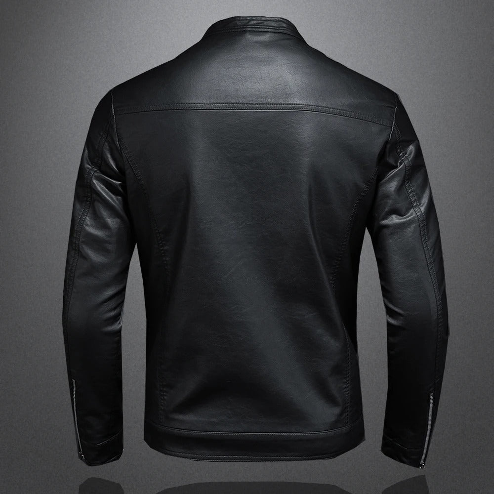 Veste en cuir classique