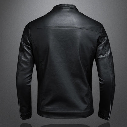 Veste en cuir classique