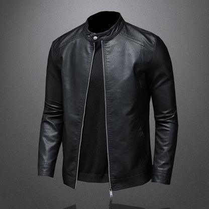 Veste en cuir classique