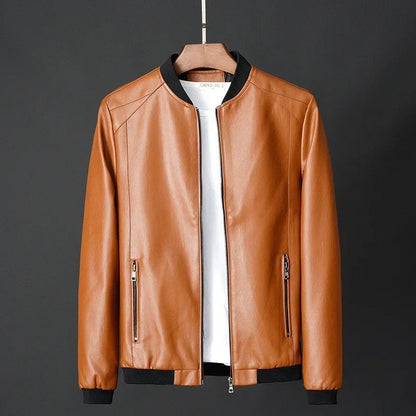 Veste en cuir pour motard