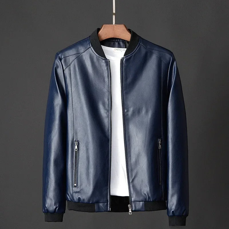 Veste en cuir pour motard