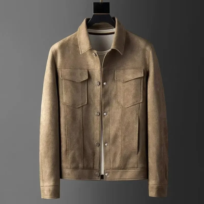 Veste en cuir chic