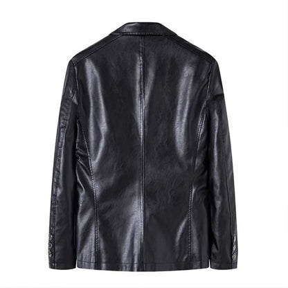 Veste en Cuir Business Casual