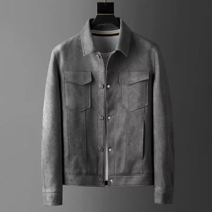 Veste en cuir chic