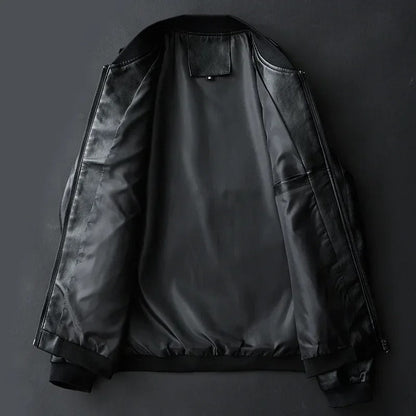 Veste en cuir pour motard