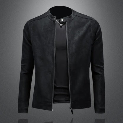 Veste en cuir de haute qualité