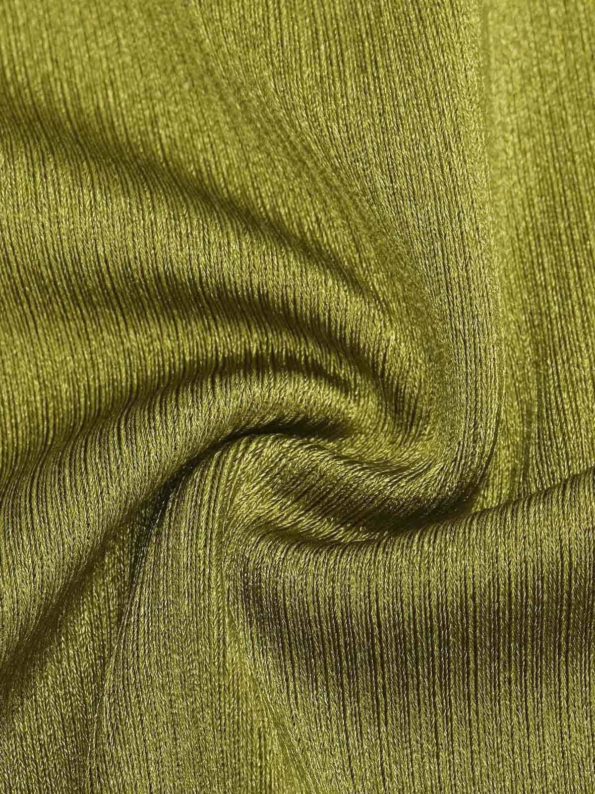 Robe Maxi Sculptante Froncée en Shapewear à Épaules Dégagées
