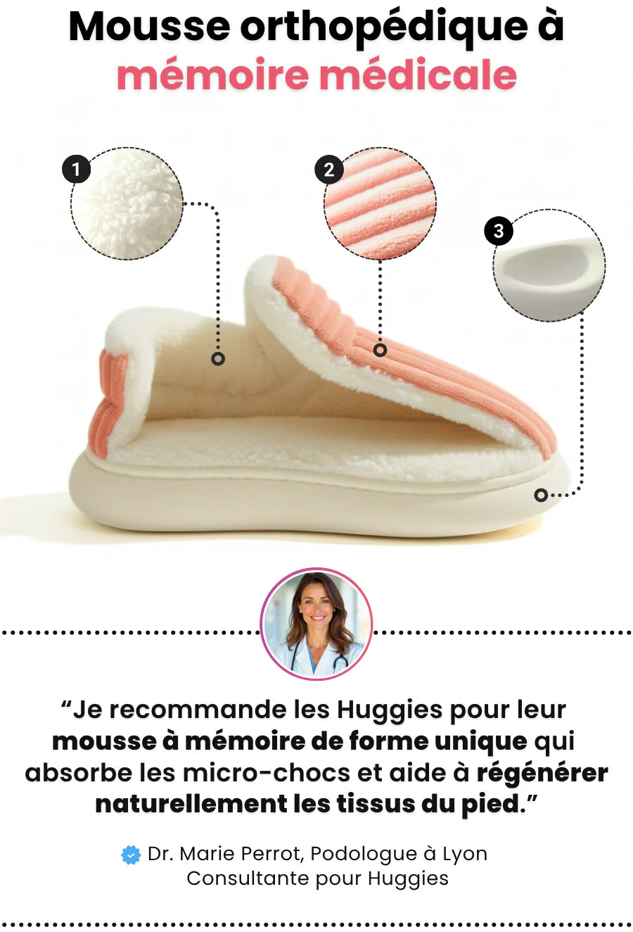 DoudouFeet™  - Bottes d'hiver en polaire douce
