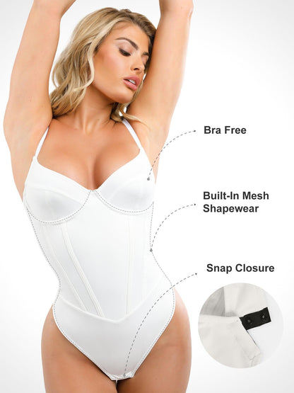 Body en Dentelle Contrôle du Ventre