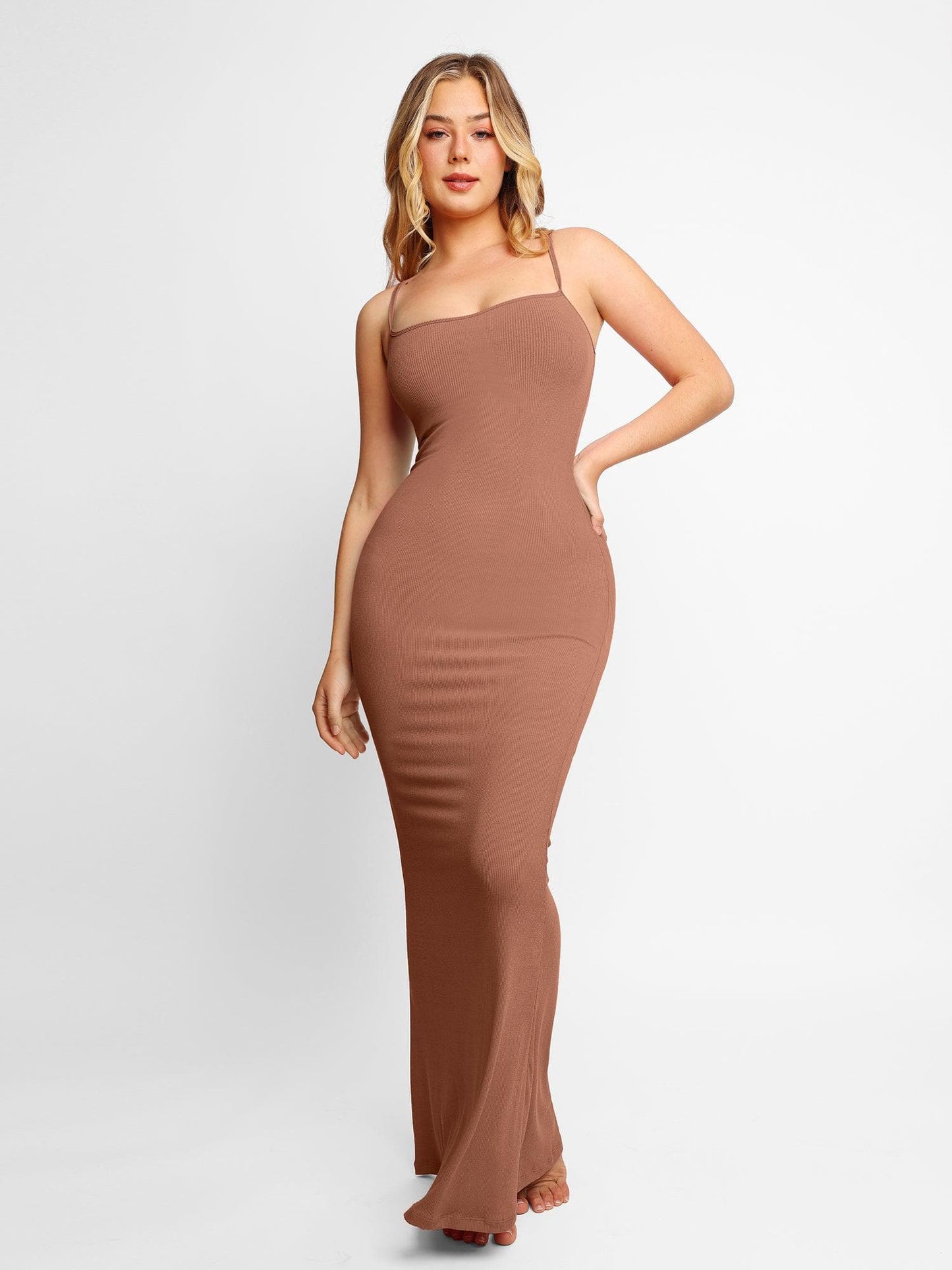 Robe Maxi Amincissante en Modal Shapewear