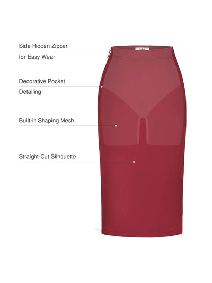 Jupe Fitted Commuter SculptEase