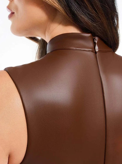 Body Sculptant 3-en-1 en Similicuir