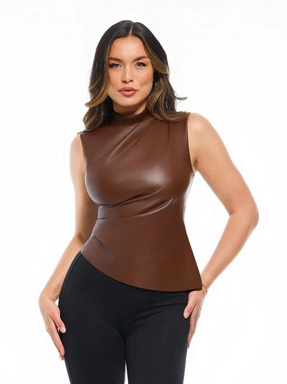Body Sculptant 3-en-1 en Similicuir