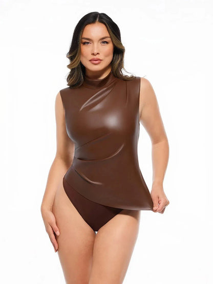 Body Sculptant 3-en-1 en Similicuir
