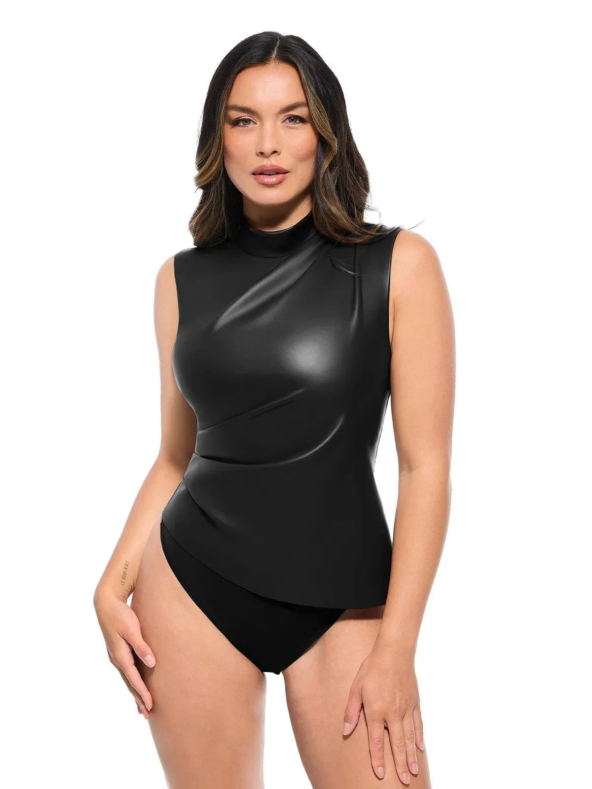 Body Sculptant 3-en-1 en Similicuir