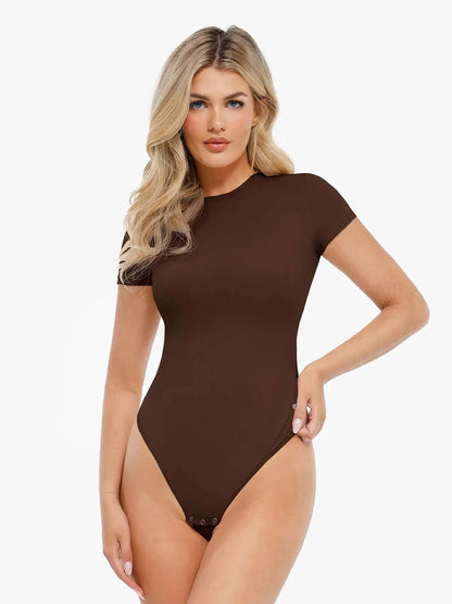 Body à manches courtes en shapewear Cloudsense