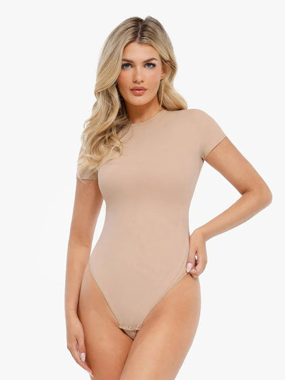 Body à manches courtes en shapewear Cloudsense