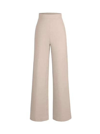 Pantalons Ponte Évasés Taille Haute Shapewear Executive
