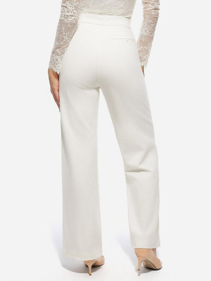 Pantalons Ponte Évasés Taille Haute Shapewear Executive
