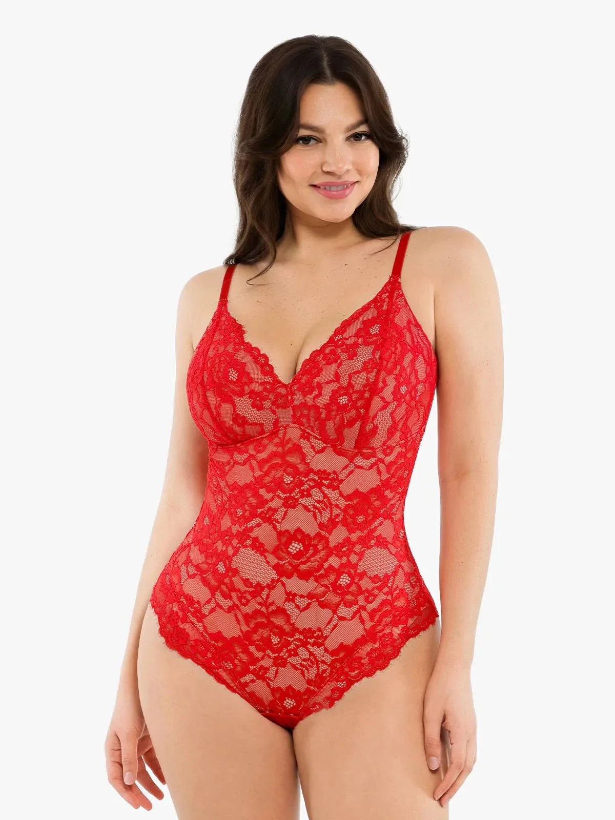 Body en Dentelle Complète Shapewear Contrôle Ferme