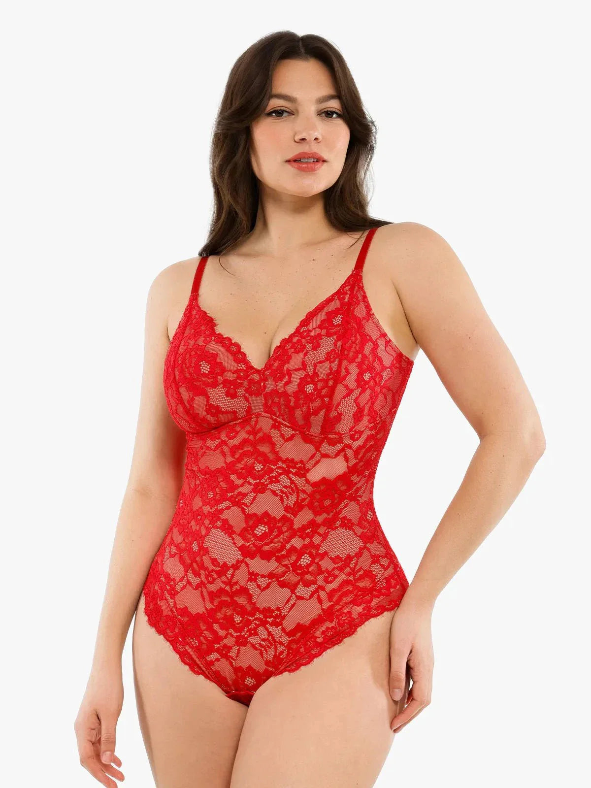 Body en Dentelle Complète Shapewear Contrôle Ferme