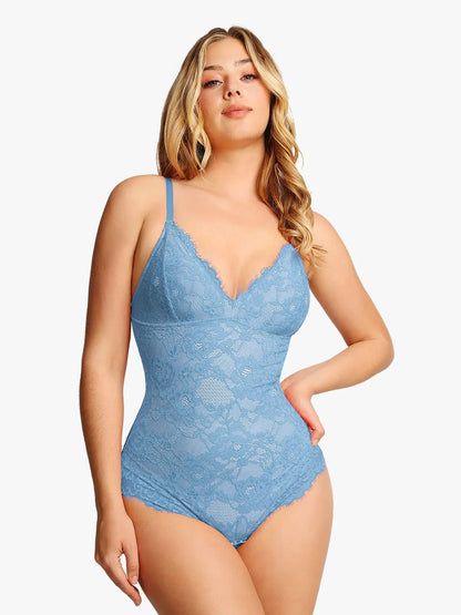 Body en Dentelle Complète Shapewear Contrôle Ferme