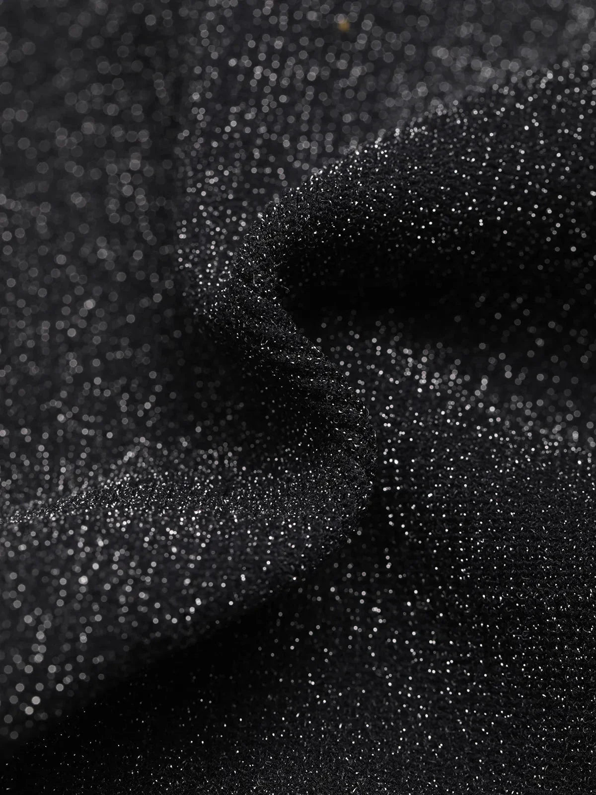 Robe Sculptante Métallique Sans Couture