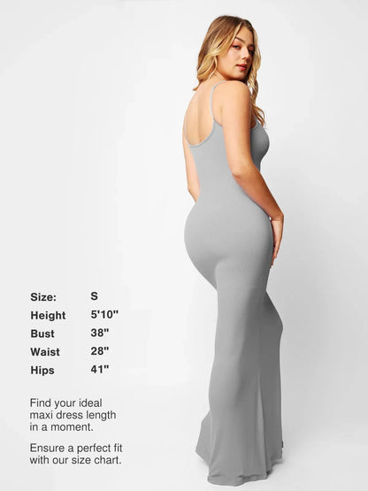 Robe Maxi Amincissante en Modal Shapewear