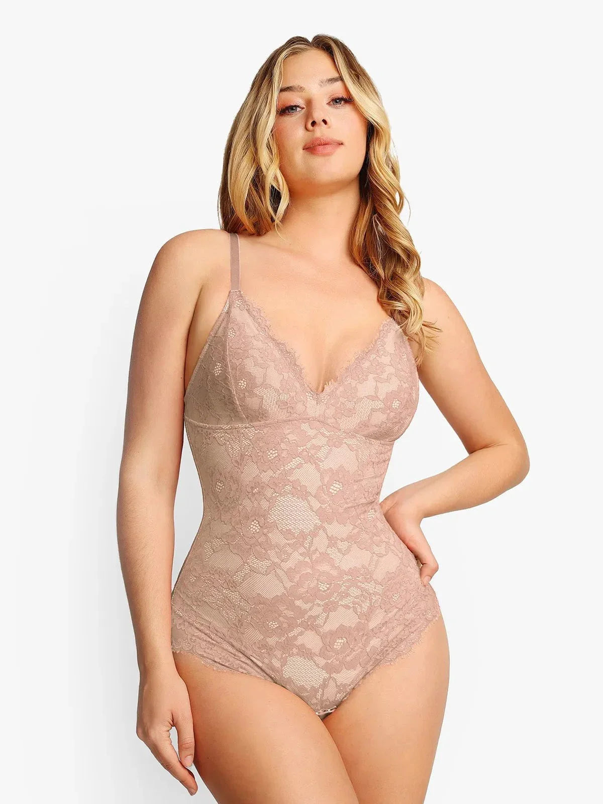 Body en Dentelle Complète Shapewear Contrôle Ferme