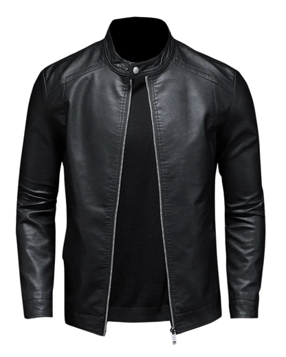 Veste en cuir classique